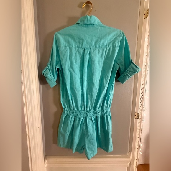 Victoria’s Secret Women’s Size 4 Romper –Teal Blue - Picture 4 of 8
